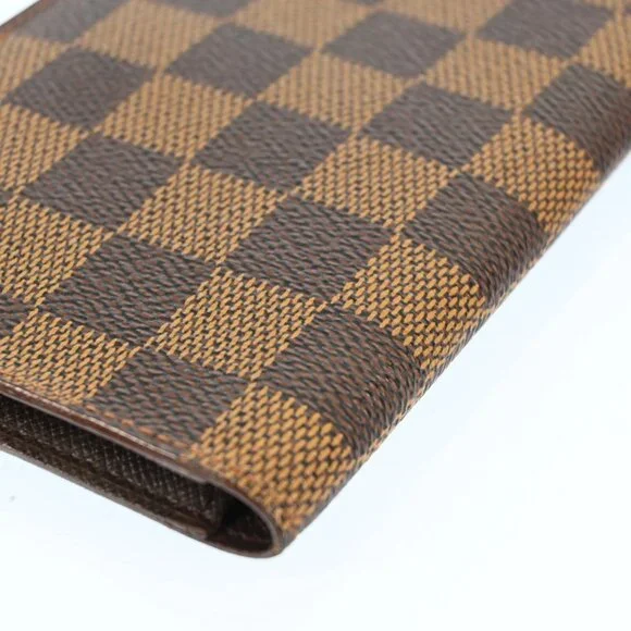 Authentic Louis Vuitton Damier Bill case Long Wallet bsj201-112925